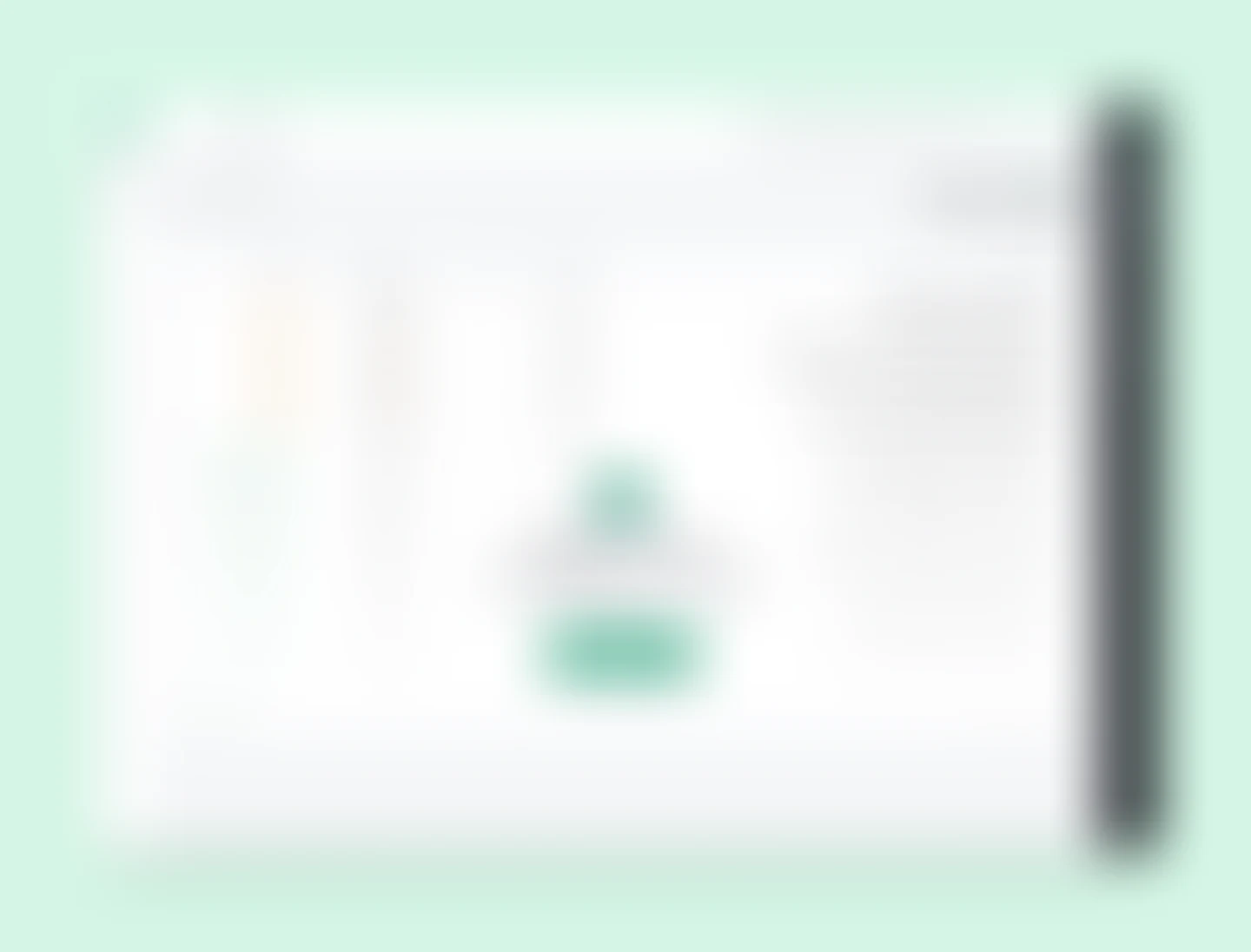 Tender discovery platform product screen
