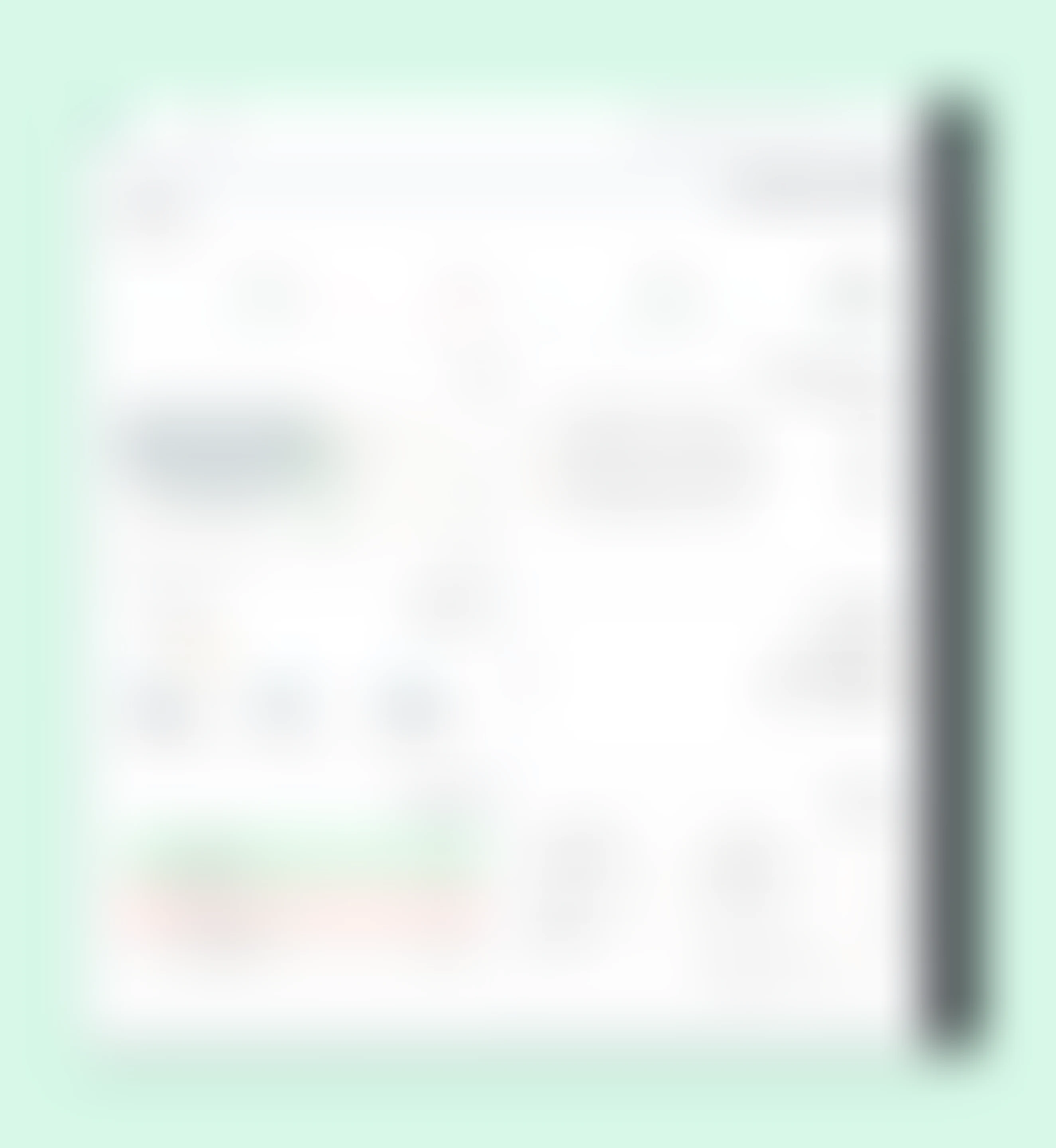 Getting in screen, shown blurred because it is under NDA