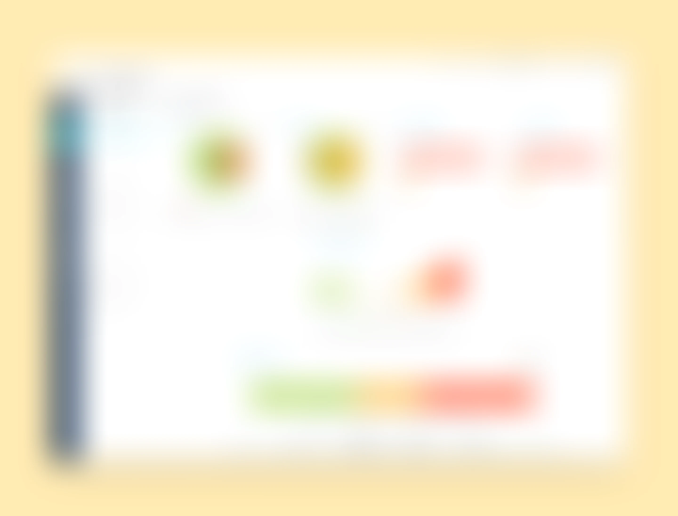 Highlights screen, shown blurred because it is under NDA