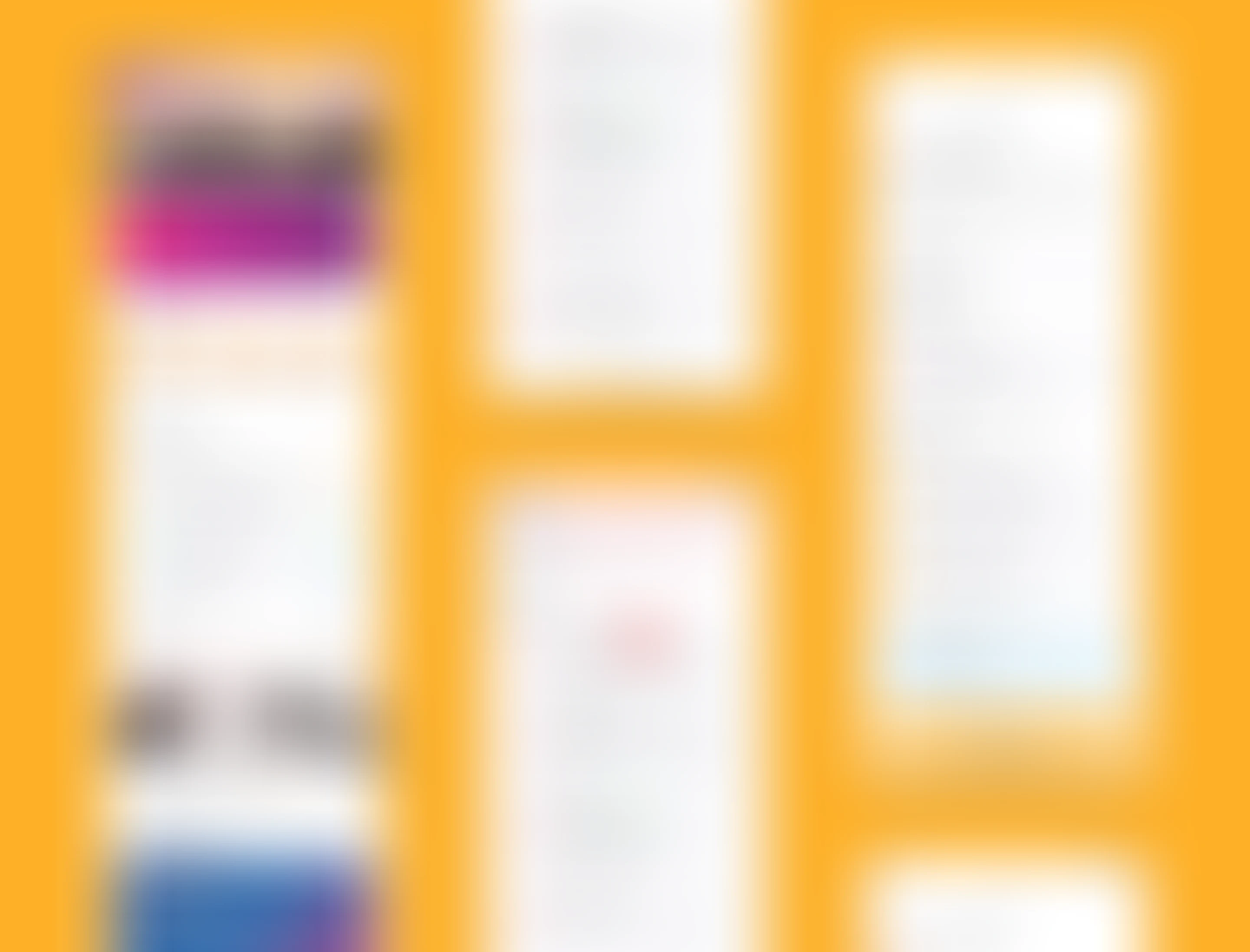 Highlights screen, shown blurred because it is under NDA